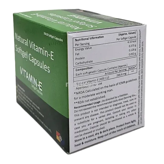 vitamin e capsule 10's